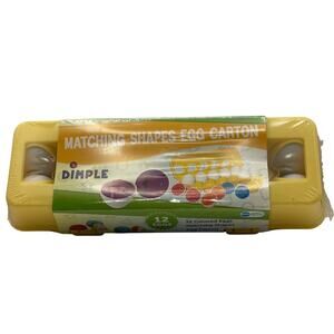 12pcs Matching Eggs Toy Set Children Early Educational Learning Toy Color Shape